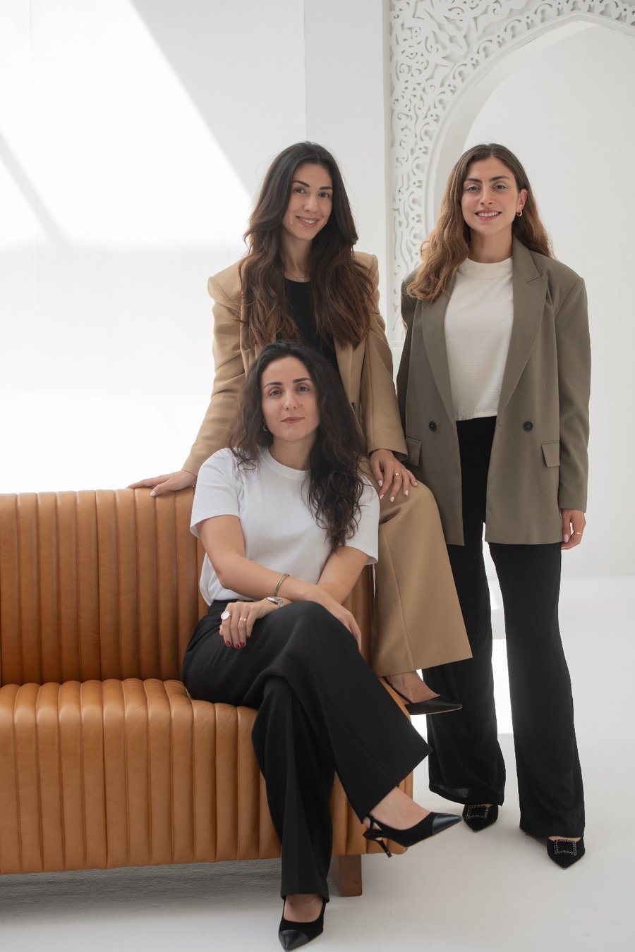 Maison Safqa founders Lea, Georgia and Estelle